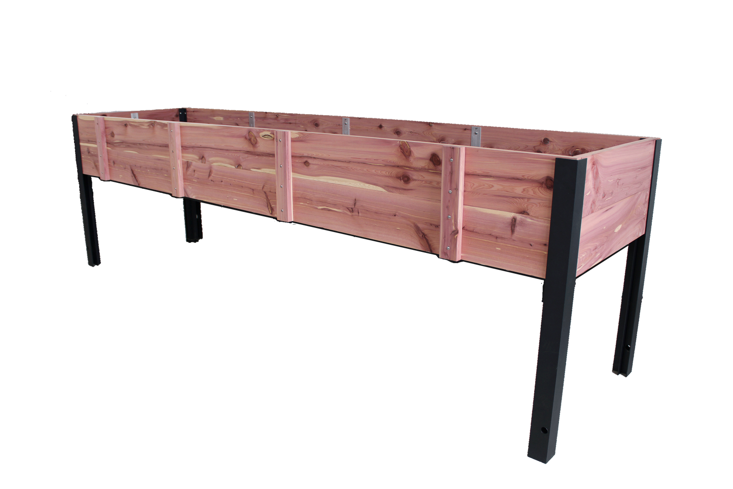 8 Ft Cedar Raised Garden Bed