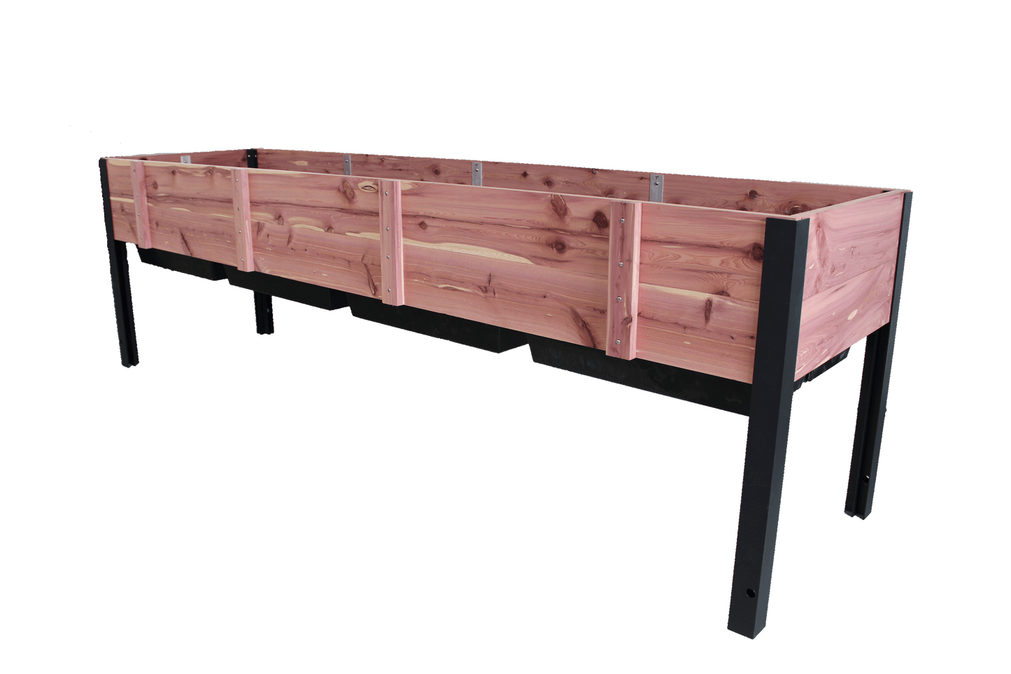 8 Ft Self-Watering Cedar Raised Garden Bed