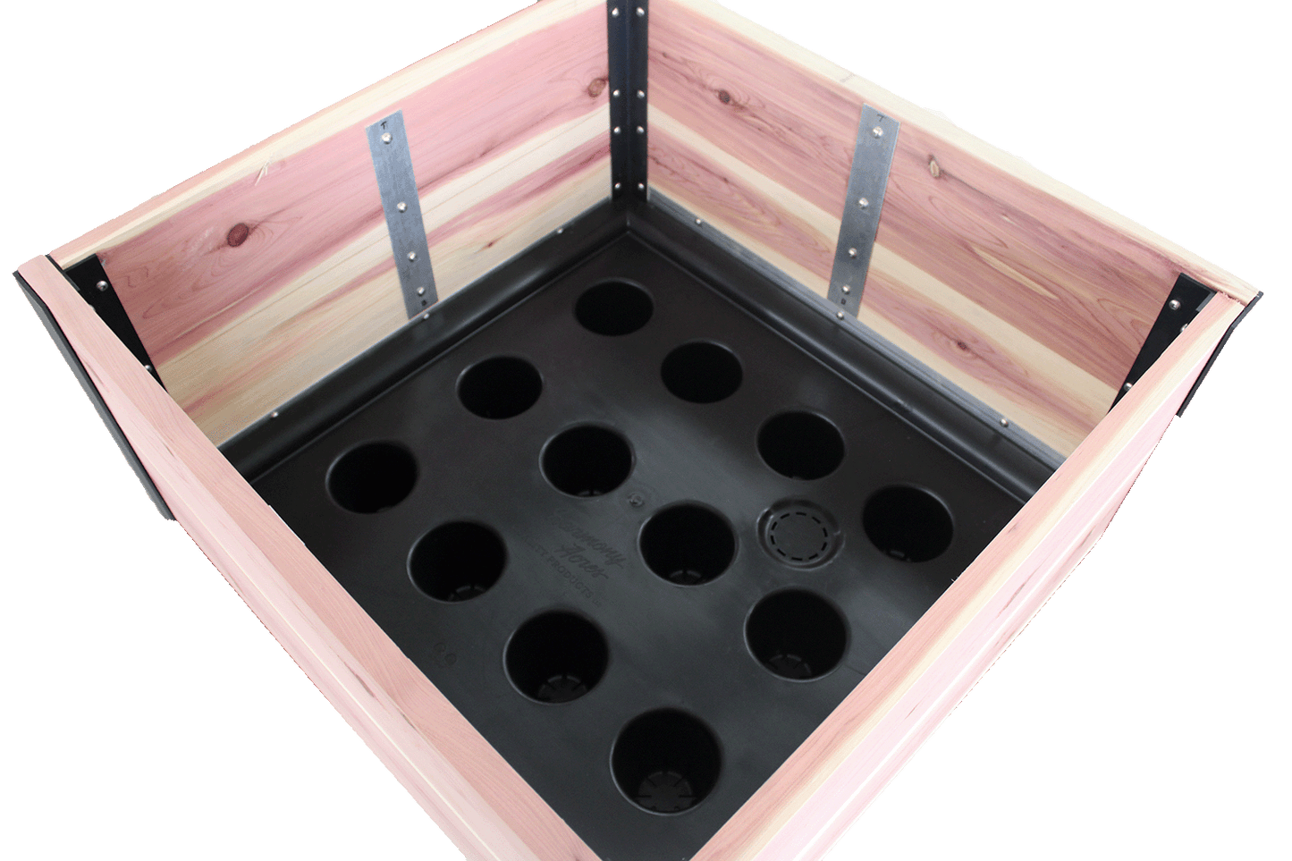 2 Ft Self-Watering Cedar Raised Garden Bed