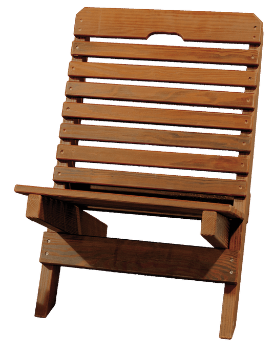 Amish-made Cedar Patio Furniture Fisherman's Chair