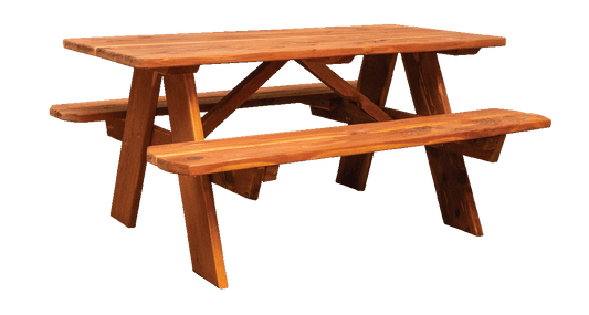 Amish-made Cedar Patio Furniture. Child's Picnic Table