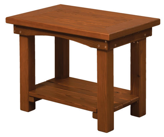 Amish-made Cedar Patio Furniture | Side Table