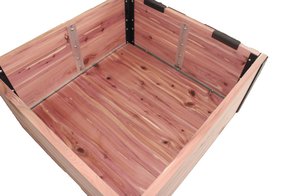 4 Ft Cedar Raised Garden Bed