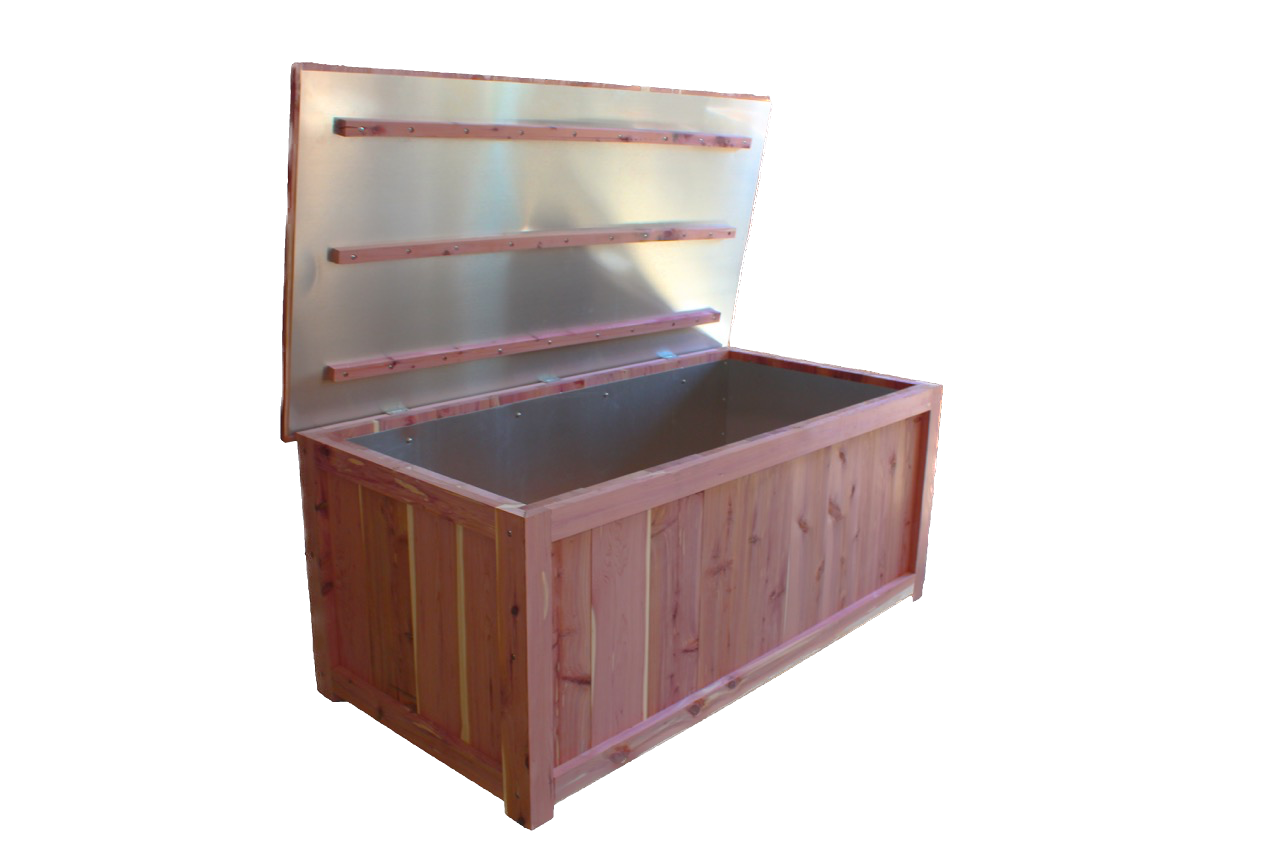 Deck Box with Aluminum Liner