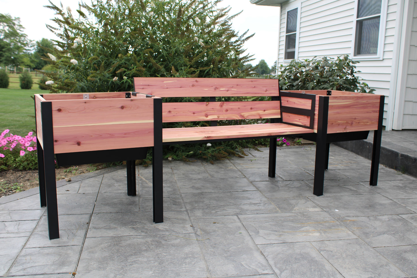 Garden Planter Bench