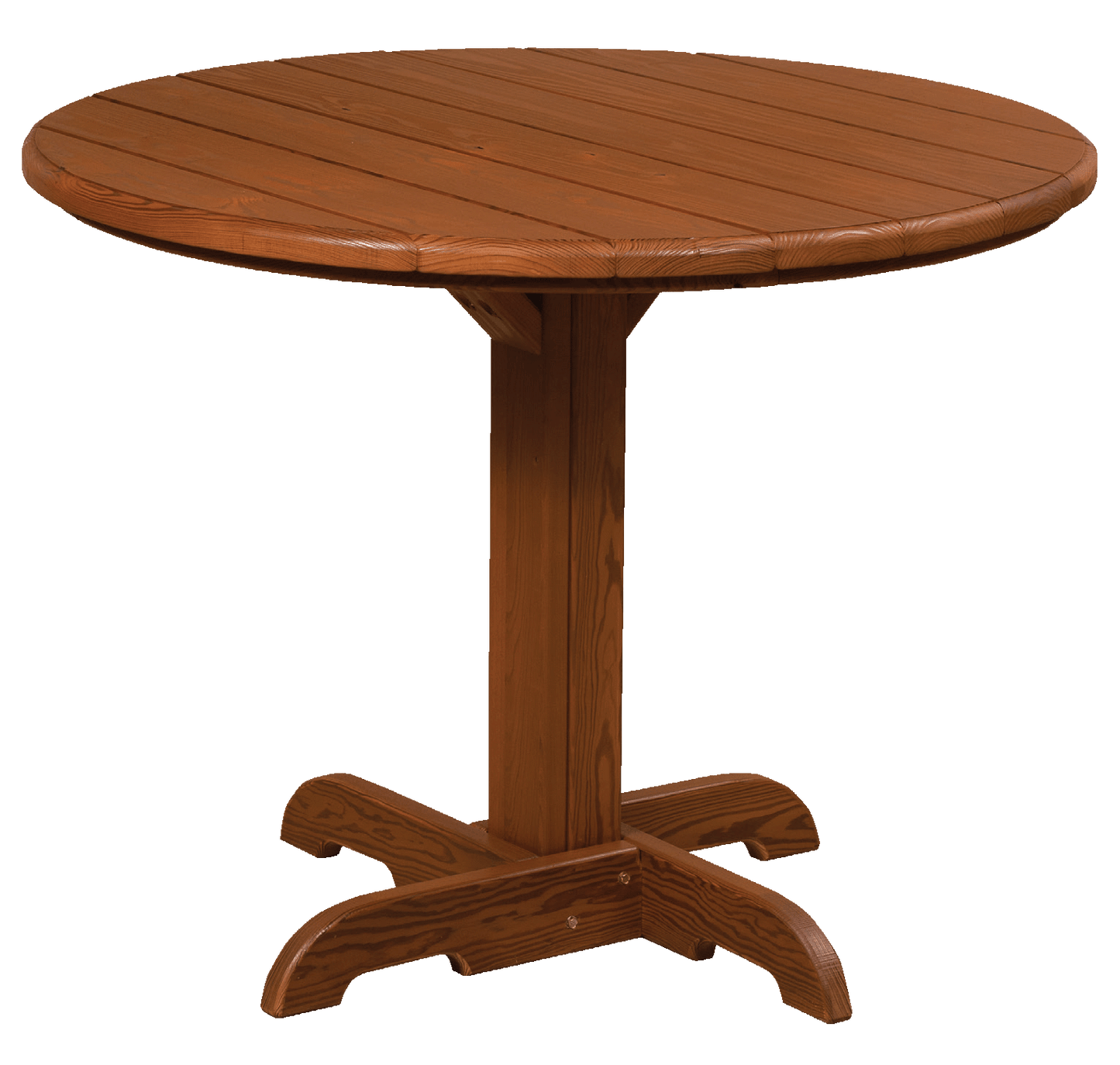 Amish-made Cedar Patio Furniture |  Round Table