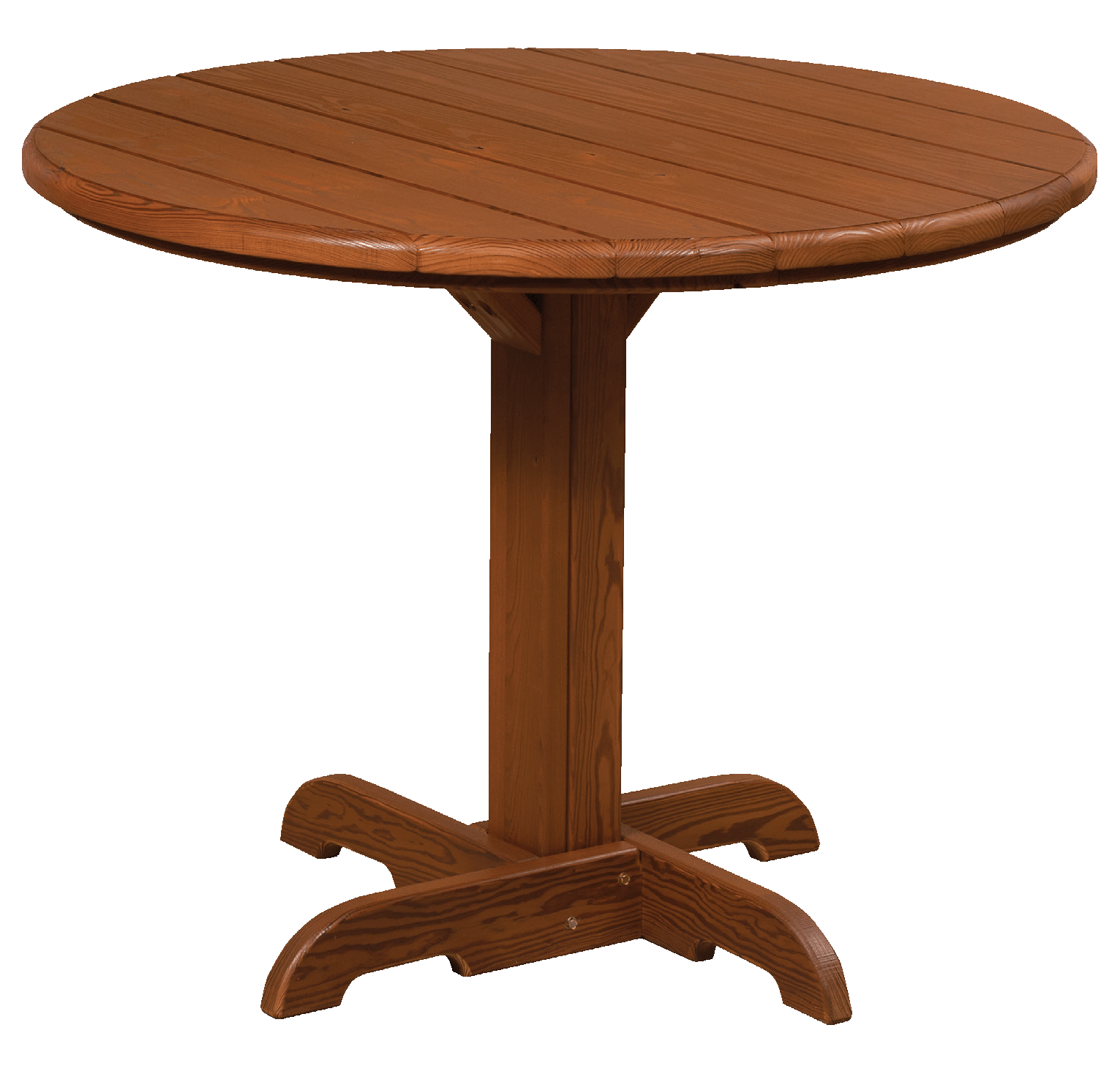 Amish-made Cedar Patio Furniture |  Round Table